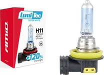 Amio H11 12V 55W Lumitec Superwhite +120% Halogenlampa