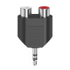 HAMA Hama Adapter Audio 2x RCA Socket to 3.5 Jack 00205187