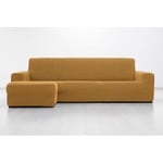 MAXIFUNDAS FUNDAS DE SOFA & CHAISE LONGUE. Housse de canapé d'angle Super élastique avec accoudoir Gauche Court (regardant de Face), Jaune, Housse de canapé d'angle Super élastique