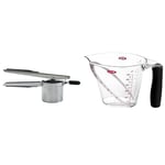 OXO Good Grips Potato Ricer,Silver & Good Grips 500 ml Angled Measuring Cup