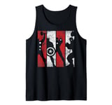 Marvel The Avengers Assemble Into Panel Silhouettes Tank Top