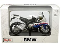 Maisto M32702 Moto-BMW S1000 RR 1:12 Modèles et Couleurs Assortis