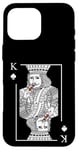 iPhone 16 Pro Max Poker Player Design for a casino party - King with Cigar Case