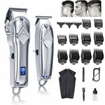 Limural Mens Hair Cutting Kit Hair Clippers Close Cutting Trimmer Barber Machine