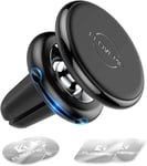 FLOVEME Magnetic Phone Car Mount in Car Phone Holder Air Vent Magnet 4 Metal Pl