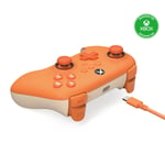 8Bitdo Ultimate C Wired kabelansluten spelkontroll, orange, Xbox