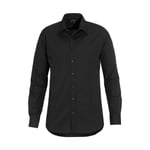 DerbyOfSweden Thomson Slim fit L/S - skjorta - Black - XXL-45/46