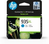 HP 935XL - Høy ytelse - cyan - original - blekkpatron