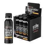 12 x Clear Whey Protein Shot, Citrus Kort Datum