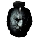 Sweat-Shirt Michael Myers Sweat À Capuche Imprimé À Capuche Garçons/Filles Décontracté À Manches Longues À Capuche Halloween Cosplay Vêtements