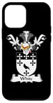 Coque pour iPhone 12 mini Armoiries White - Blason de la famille