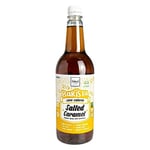 Skinny Food Co Salted Caramel Syrup Zero Calorie 1L - Sugar Free Coffee Syrups For Tea, Hot Chocolate, Fruit, Baking, Protein Drinks - Vegan-Friendly, Gluten-Free & Fat-Free - Syrups For Coffee Drinks