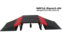 Mcu-Sport Skate Ramp Set 172,5 X 50 X 25,5 Cm