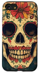 iPhone SE (2020) / 7 / 8 Skull Mexican Sugar Skull art Sugar skull Floral Case