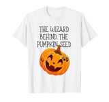 The Wizard behind The Pumpkin Seed Halloween Pregnancy Men T-Shirt