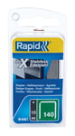 Rapid Häftklammer 140/10mm, rostfri, 650-pack