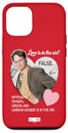 Coque pour iPhone 12/12 Pro The Office Dwight Love Is In The Air? False