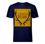 T-Shirt Homme Col Rond Game Of Thrones King Baratheon Ours Is The Fury