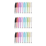 30 X Stylet De Plume Colore Portable Multi-Fonction Prise D'ecouteur Anti-Poussierebouchon De Protection Pour Le Casque,Le Smartphone