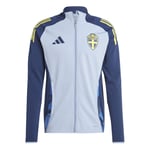 Sverige Track Top Tiro 24 - Chalk Blue/navy - adidas, storlek Medium