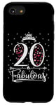 iPhone SE (2020) / 7 / 8 20 & And Fabulous 20 Years Old 20th Birthday Girl Lady Case