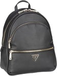 GUESS Women's Manhattan Large Backpack, Black, One Size