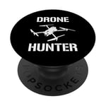 Drone Hunter Objet volant Contrôle de la circulation aérienne PopSockets PopGrip Adhésif