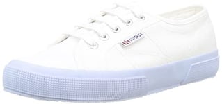 Superga Mixte 2750-Cotu Classic Chaussure de Gymnastique, White-Azure Erica, 35 EU