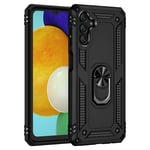 For Samsung Galaxy A04s Case Kickstand Shockproof Ring Cover