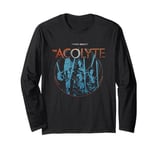 Star Wars The Acolyte Iconic Group Shot Retro Big Chest Logo Long Sleeve T-Shirt