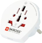 SKROSS – World to Europe, travel adapter, 100-250V max 16A, bulk, white (1.500211-1)