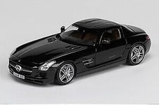 Schuco 07412 - Miniature Mercedes SLS AMG coupé noire (1:43)