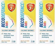 3x Becodefence Kids Hayfever & Allergy Relief Nasal Defence Spray  60ml Bbe 2026