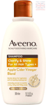 Aveeno Clarify and Shine Apple Cider Vinegar Scalp Soothing Shampoo for all Hair