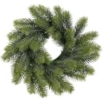 Julkrans - BIGBUY JUL - Grön PVC - 30 x 30 cm - Inredning - Flerfärgad