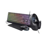 Kit gaming 4-en-1 TRUST 4 EN1 QUADROX