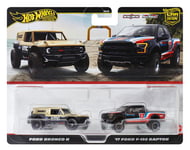 Pack de 2 Véhicules Hot Wheels Premium Modèle aléatoire