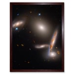 Hubble Space Telescope Image Hickson Compact Group 40 A Cosmic Gravitational Dance Between Five Galaxies Isolated Spiral Elliptical Lenticular Group A