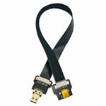 FPV Micro HDMI Male to Micro Hdmi Female Flat Cable Cord For Aerial Photography