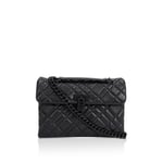 Kurt Geiger London Womens Leather Kgl Brixton Lock Bag - Black Leather (archived) - One Size