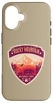 Coque pour iPhone 16 Rocky Mountain National Park Colorado Design vieilli