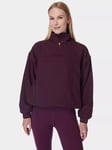 Sweaty Betty Warm Up Performance Fleece Lined Half Zip Jacket