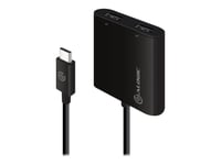 Alogic - Video Adapter - 24 Pin Usb-C (Hann) Til Displayport (Hunn) - Displayport 2.0 - 30 Cm - 4 K 30 Hz (3840 X 2160) Støtte - Black Abs