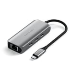 Satechi 4-in-1 USB-C Hub med 2.5 Gigabit Ethernet USB Type-C