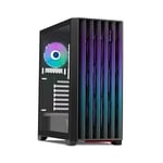 Yeyian Boîtier PC Phoenix Mid-Tower Gaming avec Verre trempé - SKU : YCM-APPHO-01