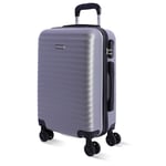 DON ALGODON - Valise Cabine 55x40x20 - Bagage Cabine Ryanair - Valise de Voyage - Compatible avec Les compagnies aériennes - Valise à Main légère et Rigide – 4 Roues 360º - Iris