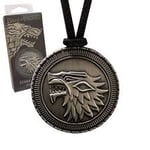 Noble Collection - Game Of Thrones - J - Stark Shield Pendant / Costume