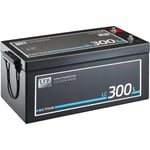 Lc 300L Batterie Décharge Lente 12V 3840Wh 300Ah LiFePO4 Lithium Solaire 520 x 268 x 228 mm - Ective