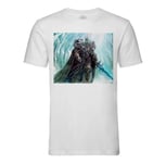 T-Shirt Homme Col Rond World Of Warcraft Roi Liche Arthas Jeux Vidéo