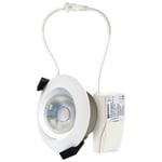 Downlight led 3-11w zebra - Down. gyro 6pk 2700k vit